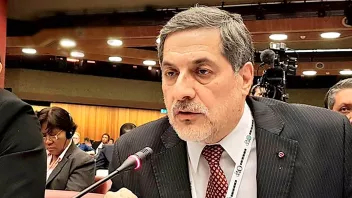Ernesto Bustamante, congresista de la República. 