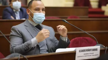 Alejandro Muñante, congresista de Renovación Popular. 