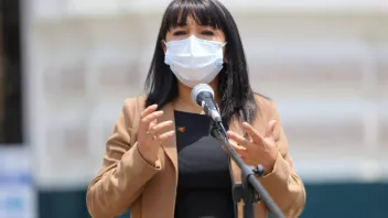 DATO. La premier mencionó este índice durante su intervención en el Pleno.