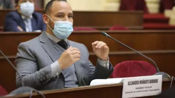 VERSIÓN. El parlamentario hizo esta afirmación durante el Pleno por el voto de confianza.