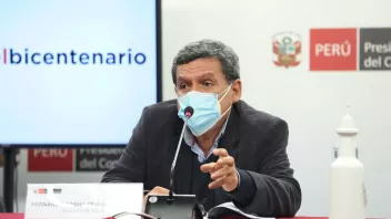 DATO. El ministro de salud hizo esta afirmación durante una entrevista.