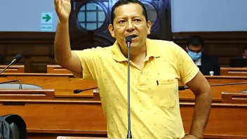 Posemoscrowte Chagua Payano, exparlamentario del grupo Unión por el Perú. 