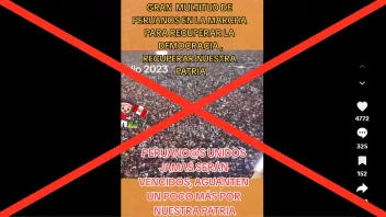 En realidad, corresponde al concierto del grupo musical argentino Los Fabulosos Cadillacs, que se desarrolló el 3 de junio del 2023 en México.