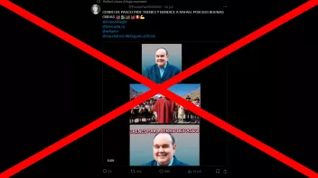 Video difundido por López Aliaga de supuestos comuneros de Pasco solicitando trenes no es real: fue creado con IA