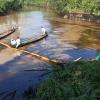 CONTAMINACIÓN. Desde hace una más de una semana, el corte de una tubería del Oleoducto Norperuano ha afectado a tres ríos de Amazonas.